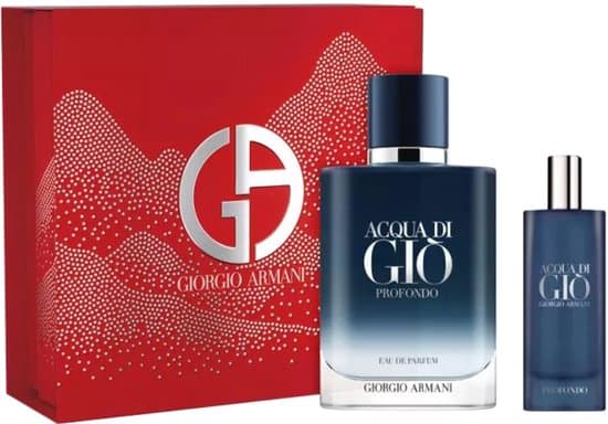Giorgio Armani Acqua di Gio Profondo Pakket Eau de Parfum Gift Set