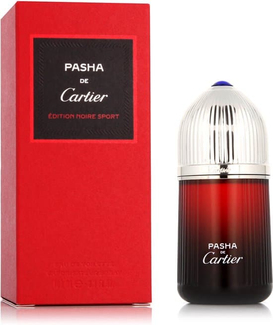 Cartier Pasha de Cartier Édition Noire Sport - 100 ml - eau de toilette spray - herenparfum