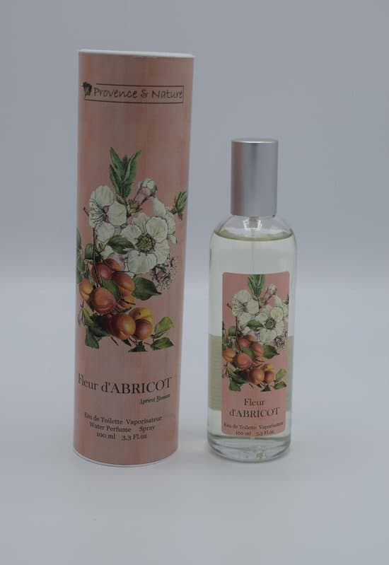 Fleur d'abricot (abrikoos) eau de toilette in koker (abrikozenbloesem) 100 ml - Provence & Nature