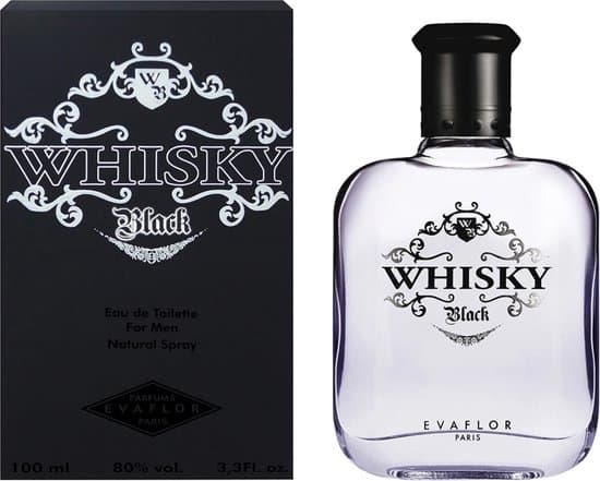Whisky Black, kruidige heren parfum 100 ml