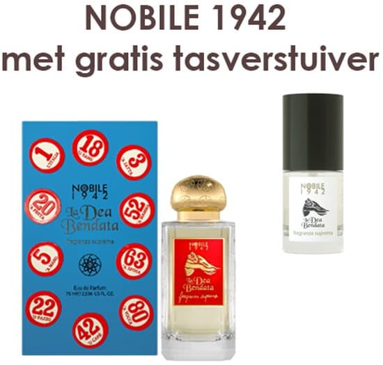 Nobile 1942 La Dea Bendata Eau de Parfum 75ml | Unisex Parfum