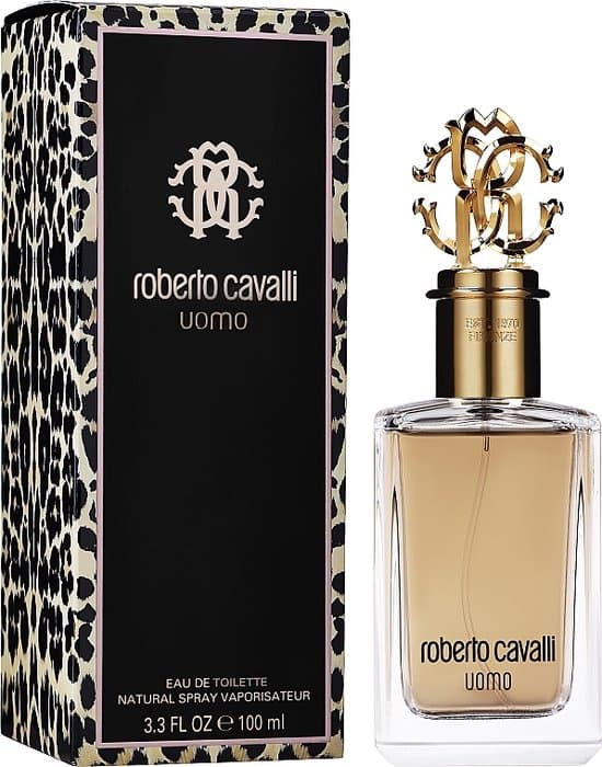 Roberto Cavalli Uomo - 100 ml - eau de toilette spray - herenparfum