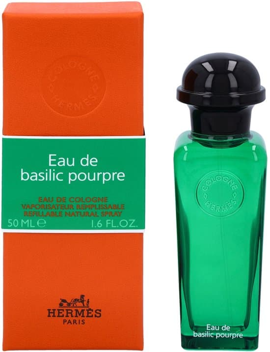 Hermès Unisex Geuren Collection des Colognes Hermès Unisex Geuren Eau de Basilic Pourpre Eau de Cologne 50 ml