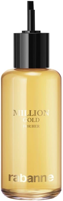Rabanne Million Gold For Her Eau de Parfum Refill 200ml | Dames Parfum