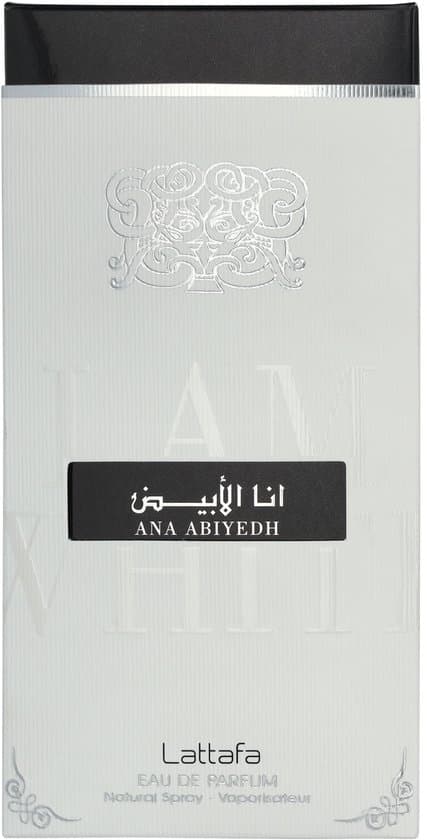 Lattafa Ana Abiyedh I Am White eau de parfum spray (unisex) 60 ml