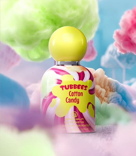 GRANDEUR Kinderparfum COTTON CANDY, 50ml,EAU DE PARFUM - Speelse Geuren voor Kinderen! Ontdek deze kleurrijke parfumset met 6 kindvriendelijke geuren voor jongens en meisjes. Perfect als speelgoed of cadeau! Bestel nu en verras je kind!, communie
