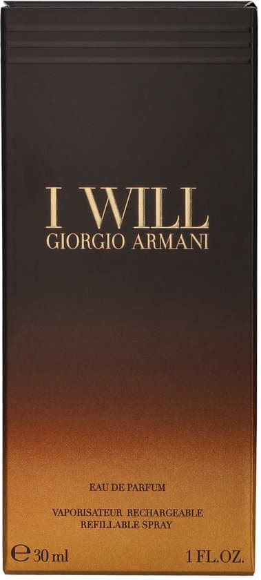 Armani I Will Edp Spray 30 ml
