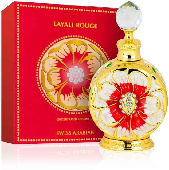 Swiss Arabian Layali Rouge by Swiss Arabian 15 ml - Concentrated Perfume Oil