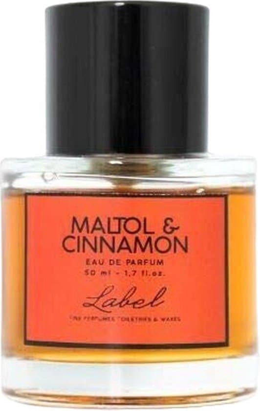 Label Fine Perfumes Maltol & Cinnamon Eau de Parfum 50 ml | Unisex Parfum