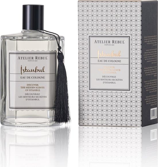 Atelier Rebul Istanbul - Eau de Cologne (250ml) - Houtige & Kruidige Geur - Unisex voor Man & Vrouw