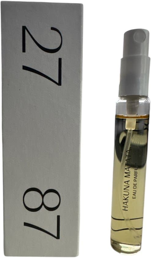 27 87 Perfumes Hakuna Matata Eau de Parfum 9ml | Unisex Parfum