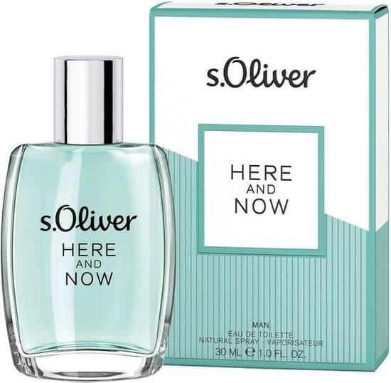 s. Oliver Here And Now for men - Eau de toilette 30 ml