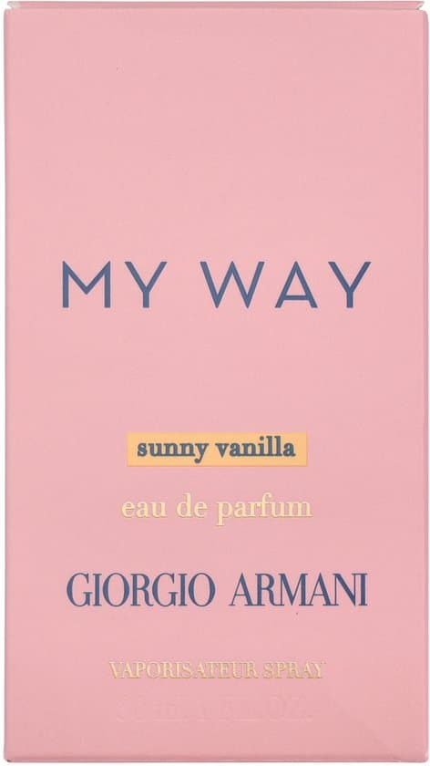 Armani My Way Sunny Vanilla Edp Spray 30 ml