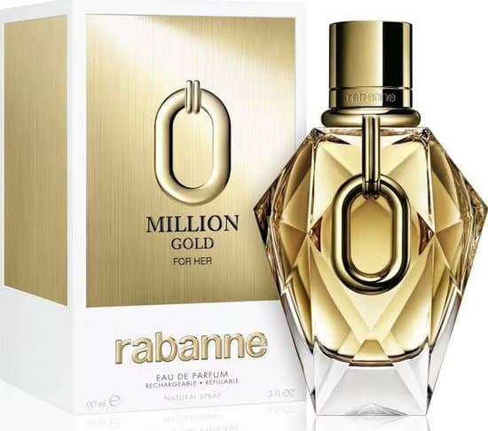 Rabanne Million Gold For Her Eau de parfum 90ml