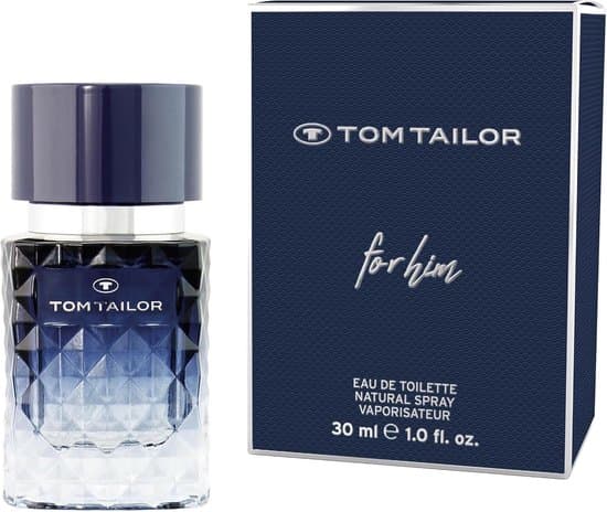 Tom Tailor For Him Eau de Toilette – 30 ml – Herenparfum – Fris & Mannelijk – Natural Spray