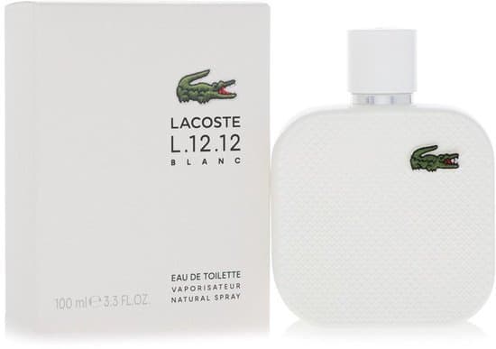 Lacoste E.D.L. L.12.12 Blanc - Eau de toilette Spray - Herenparfum - 100 ml